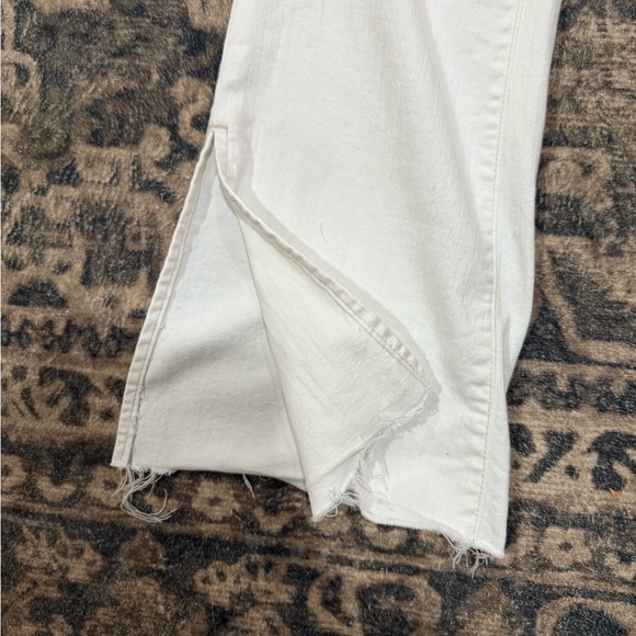 Lola Jeans High-Rise Flare Jeans in White size 28 - Picture 3 of 8